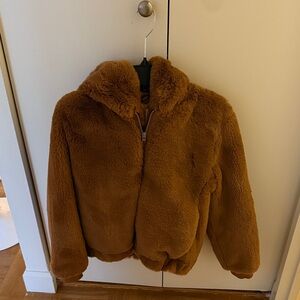 GAP Cozy Tan Teddy Jacket